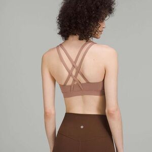 Lululemon Energy Bra Twilight Rose Size 6